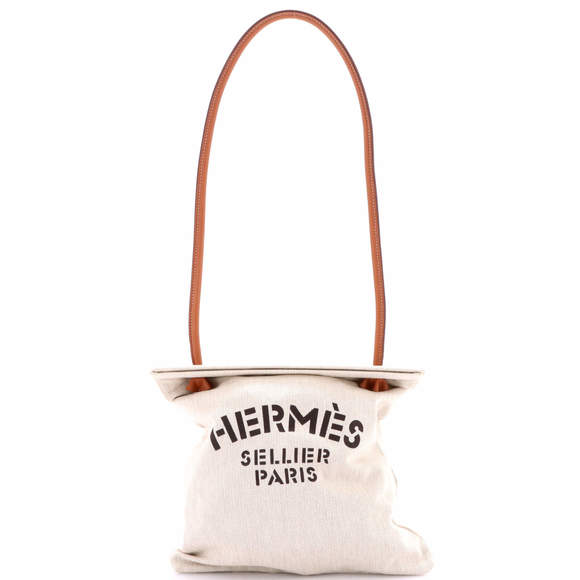 Hermes MM Aline Bag Toile - Picture 1 of 5